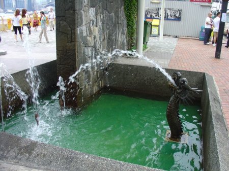 Fountain in Hong Kong